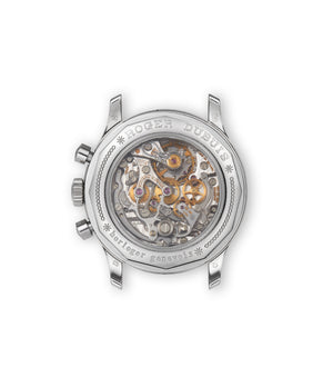 caseback Roger Dubuis Hommage H40 56 0 White Gold preowned watch at A Collected Man London