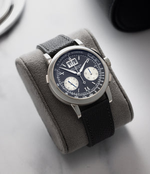 buy A. Lange & Söhne Datograph 403.035 Platinum preowned watch at A Collected Man London