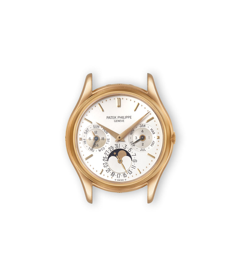 buy Patek Philippe Perpetual Calendar 3940 Yellow Gold preowned watch at A Collected Man London