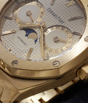 Front Dial Bezel | Audemars Piguet 25594BA |  Royal Oak | Yellow Gold | Day Date | A Collected Man | Available Worldwide