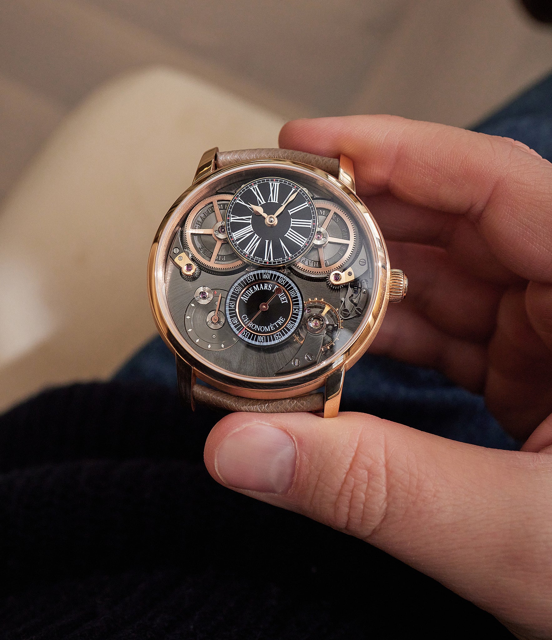 Chronometer | Rose Gold | Audemars Piguet Escapement