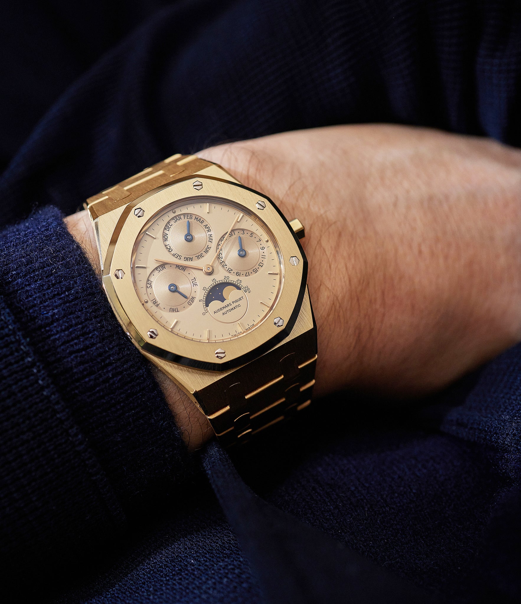 Royal Oak | Quantième Perpétuel | Yellow Gold