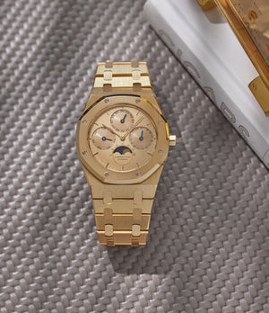 Royal Oak | Quantième Perpétuel | Yellow Gold