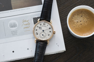 Voutilainen Observatoire Limited Edition rose gold rare dress watch for sale online at A Collected Man London endorsed seller of independent watchmaker