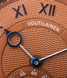 guilloche dial Kari Voutilainen Observatoire Limited Edition rare brown dial watch online at A Collected Man London specialist endorsed seller of pre-owned independent watchmakers